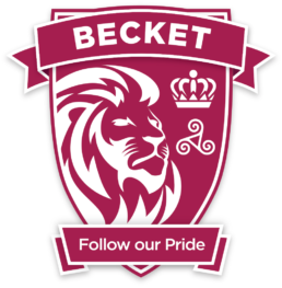 Becket Mascot — Follow our Pride