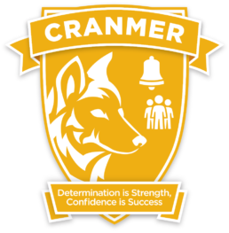 Cranmer Mascot - Determination is Strength, Confidence is Success
