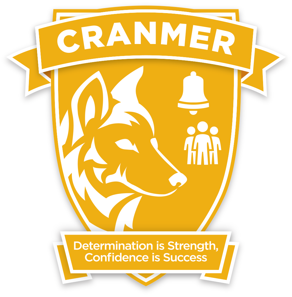 Cranmer Mascot - Determination is Strength, Confidence is Success