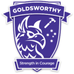 Goldsworthy Mascot - Strength in Courage