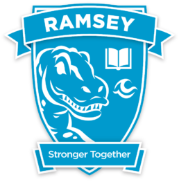 Ramsey Mascot — Stronger Together