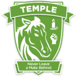 Temple Mascot - Never Leave a Mate Behind