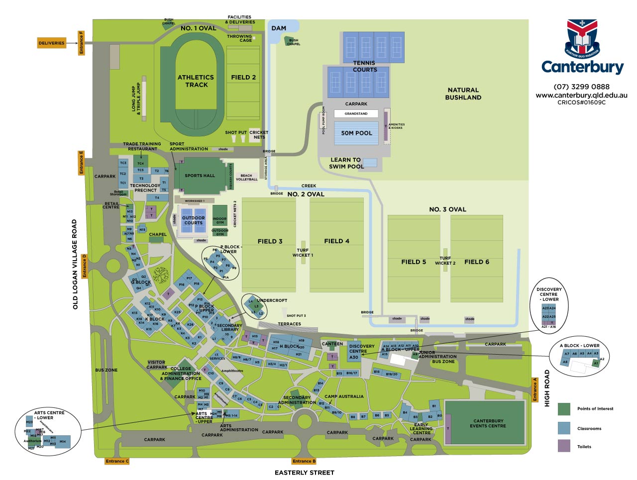 University Of Kent Canterbury Campus Map