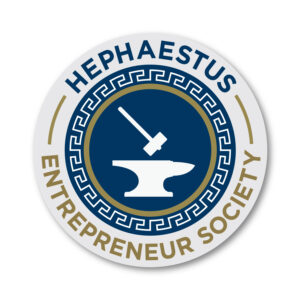 Hephaestus Entrepreneurial Society Logo