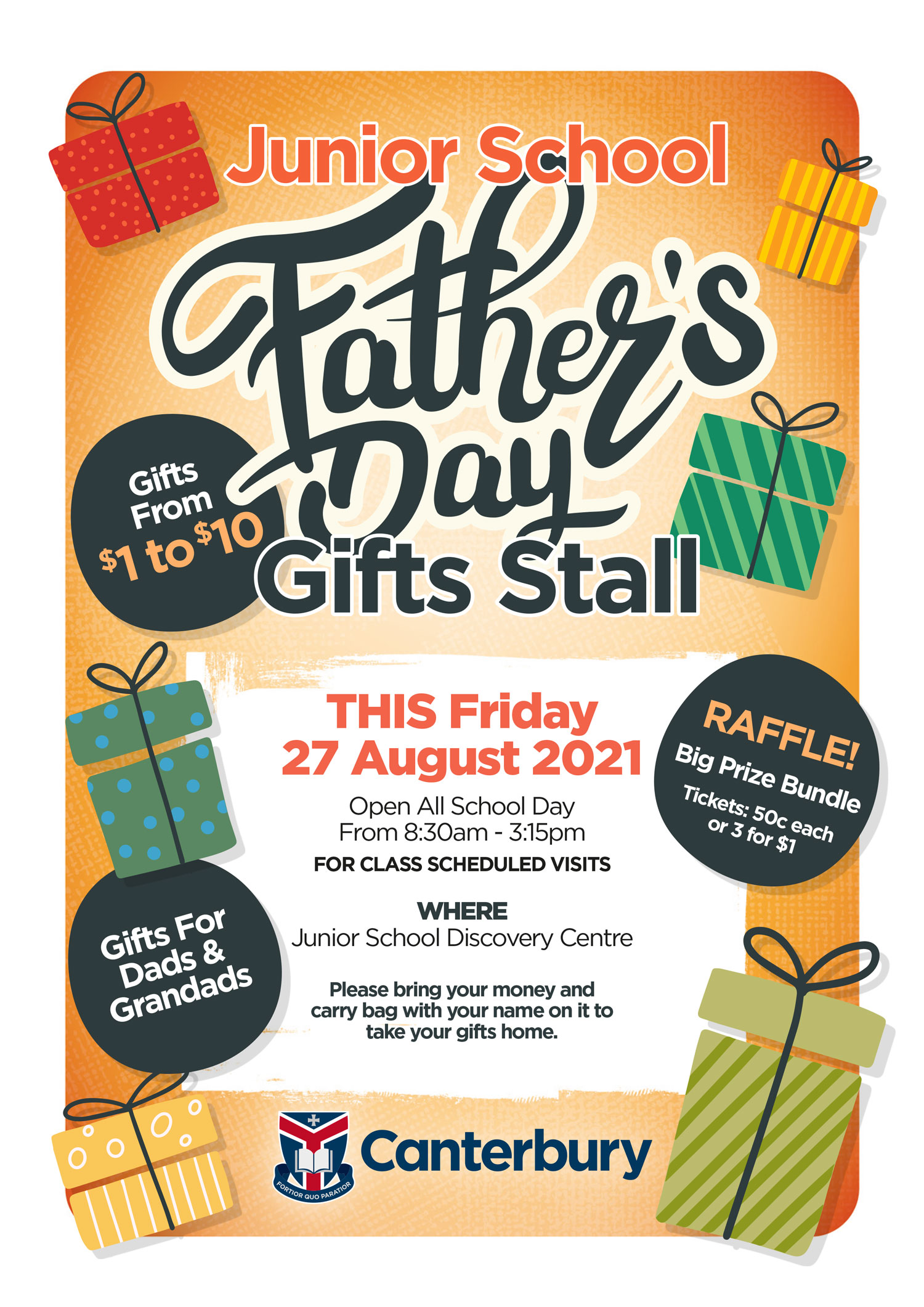 Junior School Father's Day Gifts Stall THIS FRIDAY + Call For — free download